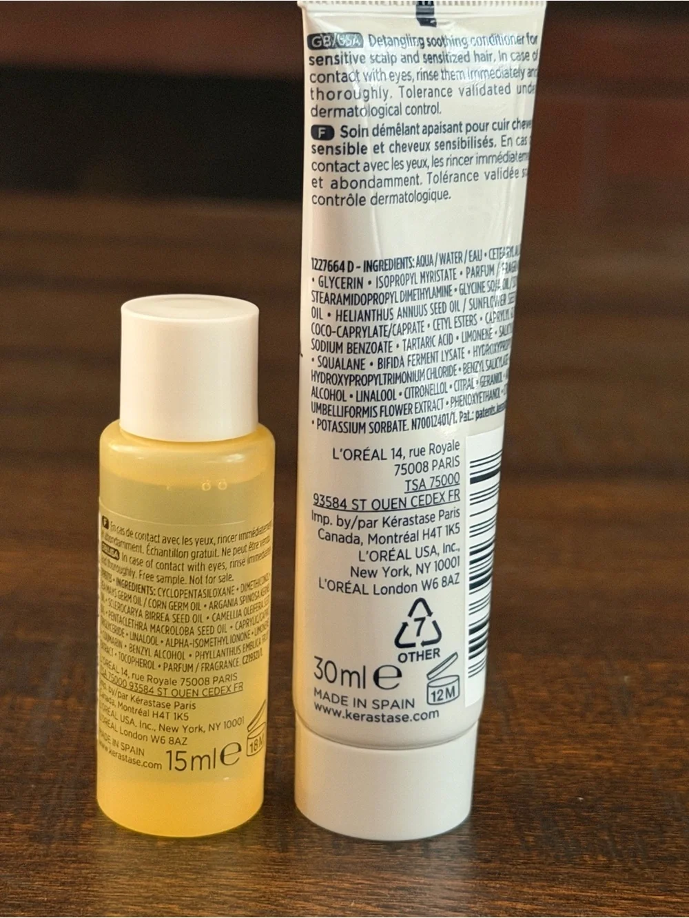 Kerastase Mini Bundle-Shampoo-Conditioner-Oil & Leave-in Treatment